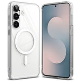 Samsung Galaxy S25 FE Ringke Fusion Magnetic Hybrid Cover - Gennemsigtig