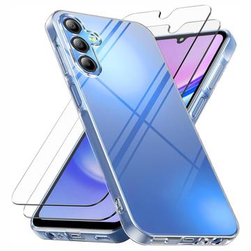 Samsung Galaxy S25 FE Saii 2-i-1 TPU Cover & Hærdet Glas