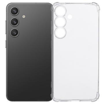 Samsung Galaxy S25 FE Stødtæt TPU Cover - Gennemsigtig