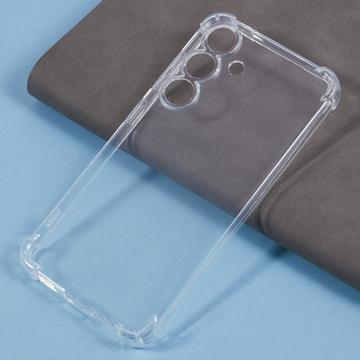 Samsung Galaxy S25 FE Stødtæt TPU Cover - Gennemsigtig
