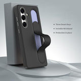 Samsung Galaxy S25 FE Smart hybrid cover med stående greb - Sort