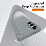 Samsung Galaxy S25 FE Smart hybrid cover med stående greb - mørkegrå
