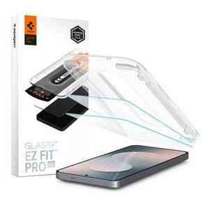 Samsung Galaxy S25 FE Spigen Glas.tR EZ Fit Pro Skærmbeskyttelse Hærdet Glas - 2 Stk. - Klar