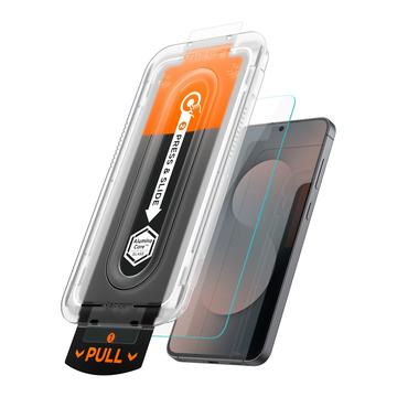 Samsung Galaxy S25 FE Spigen Glas.tR EZ Fit Pro Skærmbeskyttelse Hærdet Glas - Klar