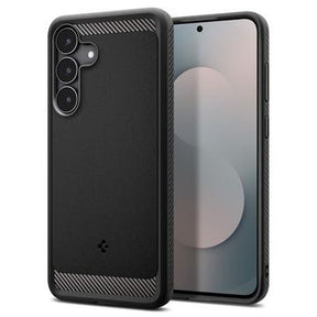 Samsung Galaxy S25 FE Spigen Rugged Armor TPU Cover - Sort