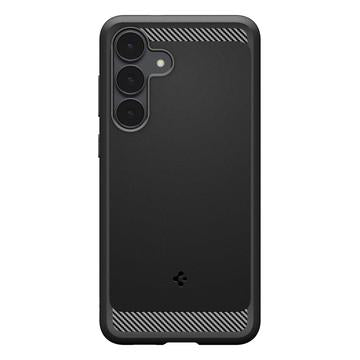 Samsung Galaxy S25 FE Spigen Rugged Armor TPU Cover - Sort