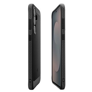 Samsung Galaxy S25 FE Spigen Rugged Armor TPU Cover - Sort