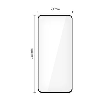 Samsung Galaxy S25 FE Tech-Protect Glass Fit+ Skærmbeskyttelse Hærdet Glas - 2 stk. - Sort