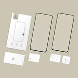 Samsung Galaxy S25 FE Tech-Protect Glass Fit+ Skærmbeskyttelse Hærdet Glas - 2 stk. - Sort