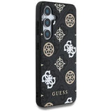 Samsung Galaxy S25 Guess 4G Printed Colored Peony Pattern MagSafe Cover - Sort