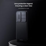 Samsung Galaxy S25 Nillkin CamShield Prop Hybrid Cover - Sort