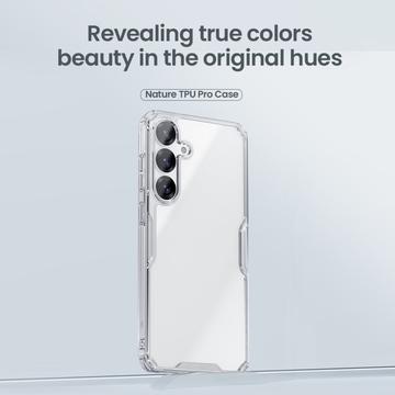 Samsung Galaxy S25 Nillkin Nature TPU Pro Hybrid Cover - Gennemsigtig