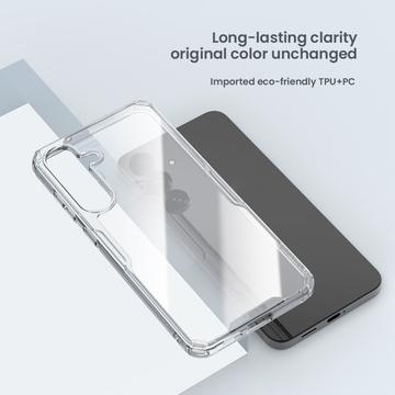 Samsung Galaxy S25 Nillkin Nature TPU Pro Hybrid Cover - Gennemsigtig