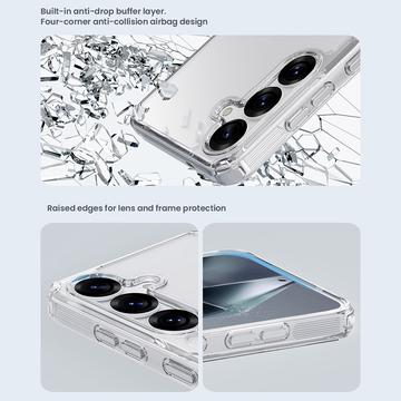 Samsung Galaxy S25 Nillkin Nature TPU Pro Hybrid Cover - Gennemsigtig