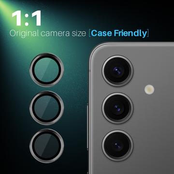 Samsung Galaxy S25 Northjo kameralinsebeskyttelsessæt - sort