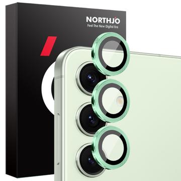 Samsung Galaxy S25 Northjo kameralinsebeskyttelsessæt - grøn