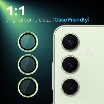 Samsung Galaxy S25 Northjo kameralinsebeskyttelsessæt - grøn