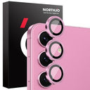 Samsung Galaxy S25 Northjo kameralinsebeskyttelsessæt - pink
