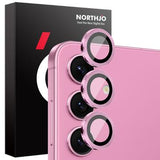Samsung Galaxy S25 Northjo kameralinsebeskyttelsessæt - pink