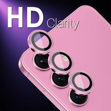 Samsung Galaxy S25 Northjo kameralinsebeskyttelsessæt - pink