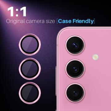 Samsung Galaxy S25 Northjo kameralinsebeskyttelsessæt - pink