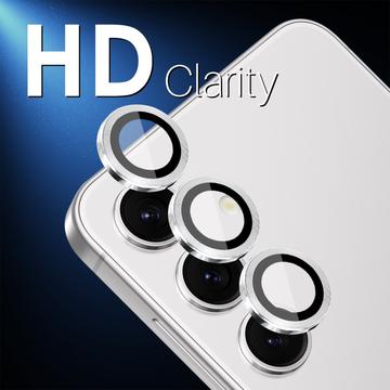 Samsung Galaxy S25 Northjo kameralinsebeskyttelsessæt - sølv