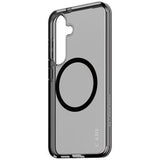 Samsung Galaxy S25 PanzerGlass Care Smokey Urban Combat Cover - MagSafe-kompatibel - Gennemsigtig sort