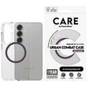 Samsung Galaxy S25 PanzerGlass Care Urban Combat Cover - MagSafe-kompatibel - Blomme Lilla