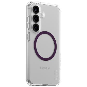 Samsung Galaxy S25 PanzerGlass Care Urban Combat Cover - MagSafe-kompatibel - Blomme Lilla