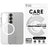 Samsung Galaxy S25 PanzerGlass Care Urban Combat Cover - MagSafe-kompatibel - Hvid / Gennemsigtig