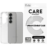 Samsung Galaxy S25 PanzerGlass Care Urban Combat Cover - Gennemsigtig