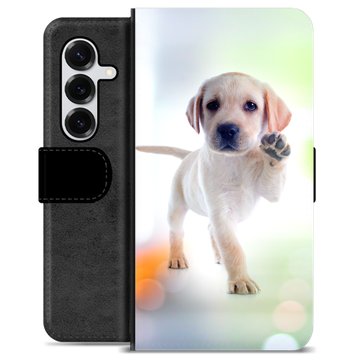 Samsung Galaxy S25+ Premium Flip Cover med Pung - Hund