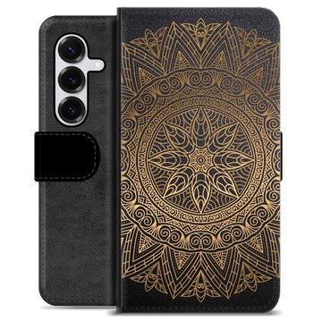 Samsung Galaxy S25+ Premium Flip Cover med Pung - Mandala