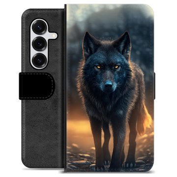 Samsung Galaxy S25+ Premium Flip Cover med Pung - Ulv