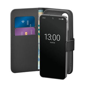 Samsung Galaxy S25 Puro Pungetui med 2 kortpladser - Sort