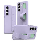 Samsung Galaxy S25/S24 Smart hybrid cover med stående greb - Lilla