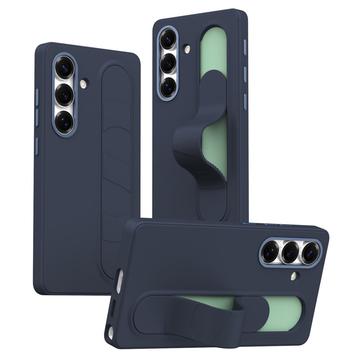 Samsung Galaxy S25/S24 Smart hybrid cover med stående greb - Safir