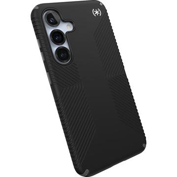 Samsung Galaxy S25 Speck Presidio2 Grip Hybrid Cover - Sort