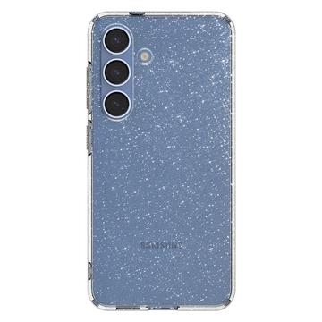 Samsung Galaxy S25 Spigen Liquid Crystal Glitter Cover - Gennemsigtig