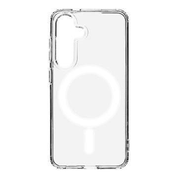 Samsung Galaxy S25 Tactical MagForce Hybrid Cover - Gennemsigtig