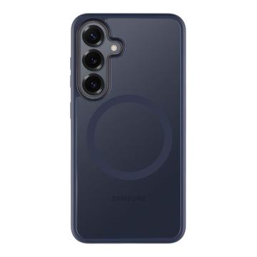 Samsung Galaxy S25 Tactical MagForce Hyperstealth Hybrid Cover - Dyb blå