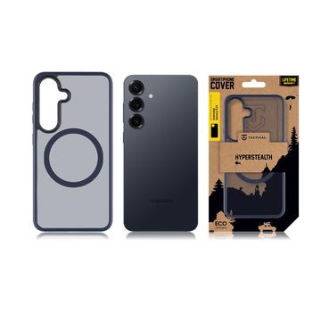 Samsung Galaxy S25 Tactical MagForce Hyperstealth Hybrid Cover - Dyb blå