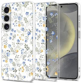 Samsung Galaxy S25 Tech-Protect FlexAir TPU Cover - Forårsblomster
