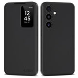 Samsung Galaxy S25 Tech-Protect Smart Flip Cover - Sort