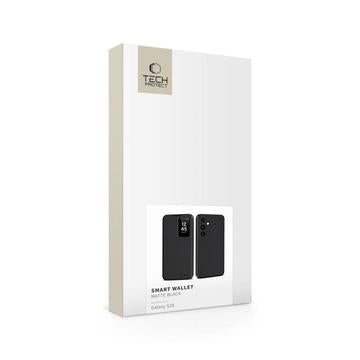 Samsung Galaxy S25 Tech-Protect Smart Flip Cover - Sort