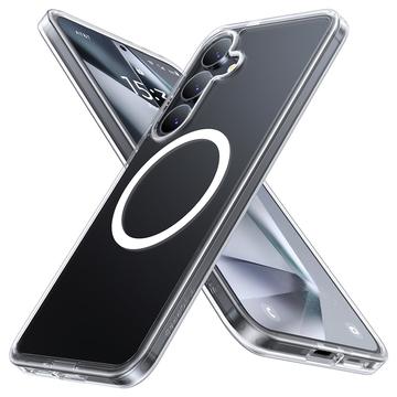 Samsung Galaxy S25 Torras X-Shock MagSafe TPU Cover - Gennemsigtig