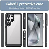 Samsung Galaxy S25 Ultra Anti-Shock Hybrid Cover - Sort