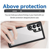 Samsung Galaxy S25 Ultra Anti-Shock Hybrid Cover - Sort