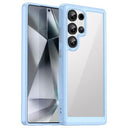 Samsung Galaxy S25 Ultra Anti-Shock Hybrid Cover - Blå