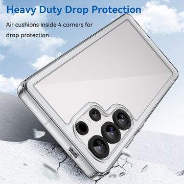 Samsung Galaxy S25 Ultra Anti-Shock Hybrid Cover - Gennemsigtig
